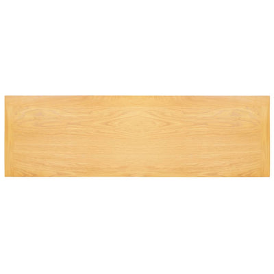 vidaXL Sideboard 110x33.5x70 cm Solid Oak Wood