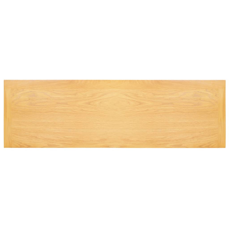 vidaXL Sideboard 110x33.5x70 cm Solid Oak Wood