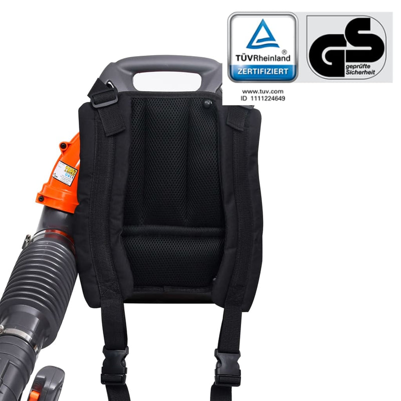 vidaXL Petrol Backpack Leaf Blower 900 m³/h 42.7 cc