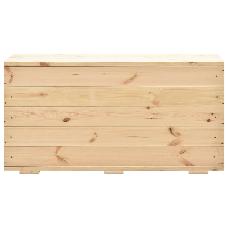 vidaXL Storage Box 60x54x50.7 cm Solid Pine Wood