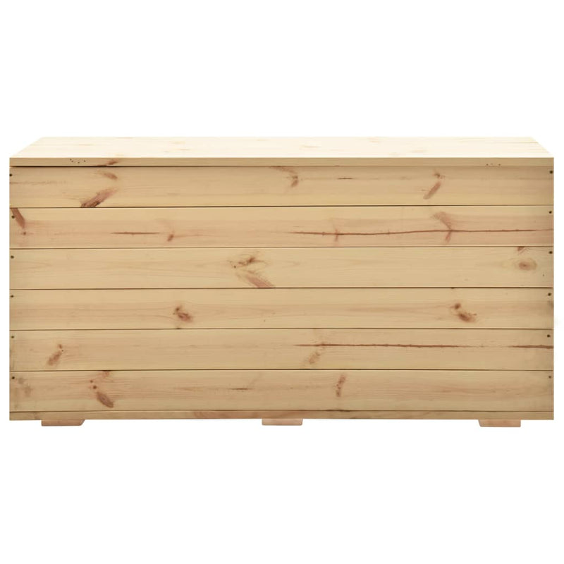 vidaXL Storage Box 60x54x50.7 cm Solid Pine Wood