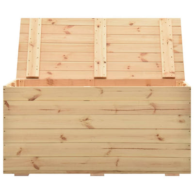 vidaXL Storage Box 60x54x50.7 cm Solid Pine Wood