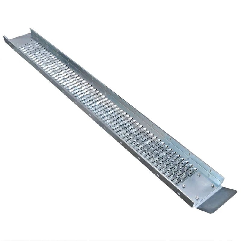 vidaXL Steel Loading Ramps 2 pcs 450 kg