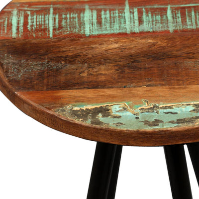 vidaXL 9 Piece Bar Set Solid Reclaimed Wood