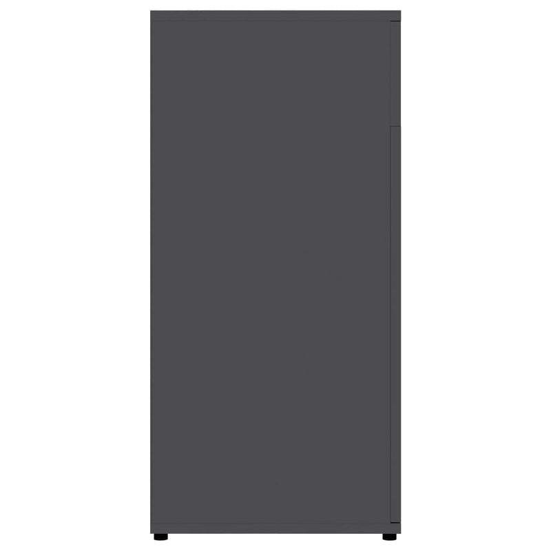 vidaXL Sideboard Concrete Grey 80x36x75 cm Engineered Wood