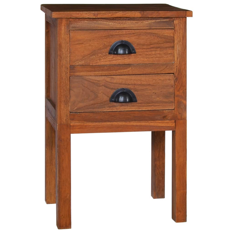 vidaXL Bedside Cabinet 40x35x60 cm Solid Teak Wood