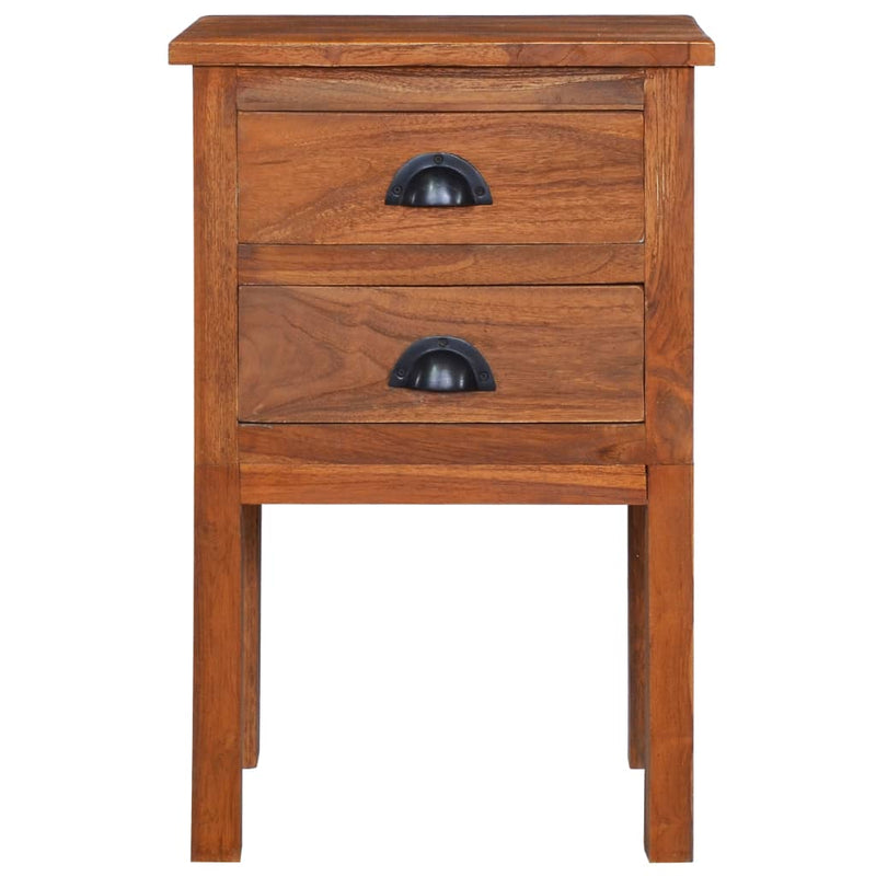 vidaXL Bedside Cabinet 40x35x60 cm Solid Teak Wood
