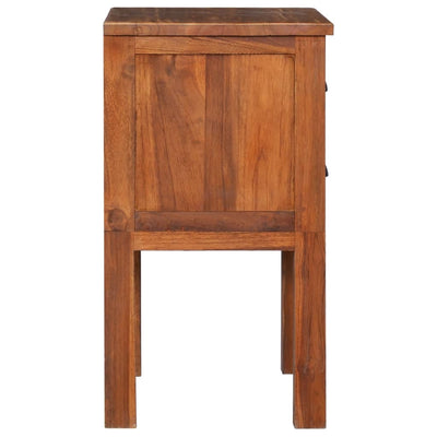 vidaXL Bedside Cabinet 40x35x60 cm Solid Teak Wood