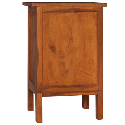 vidaXL Bedside Cabinet 40x35x60 cm Solid Teak Wood