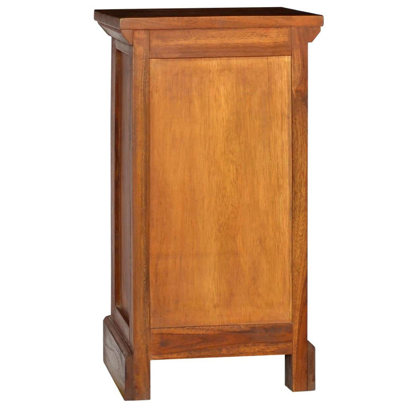 vidaXL 5-Drawer Cabinet 35x30x60 cm Solid Teak Wood