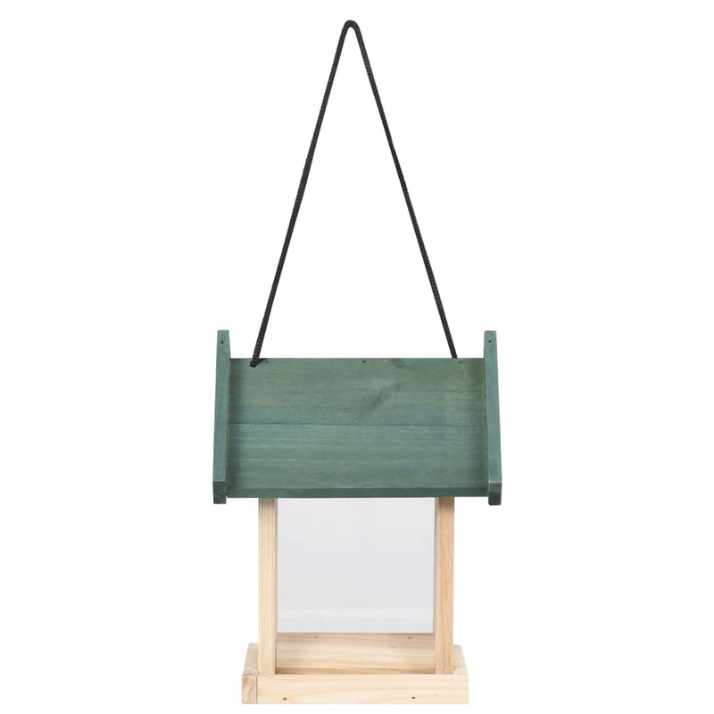 vidaXL Bird Feeders 4 pcs Firwood