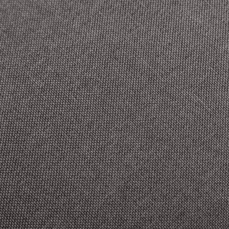 vidaXL Bar Stools 2 pcs Black Fabric