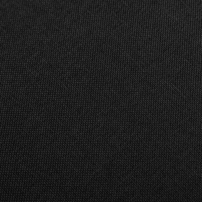 vidaXL Bar Stools 2 pcs Black Fabric