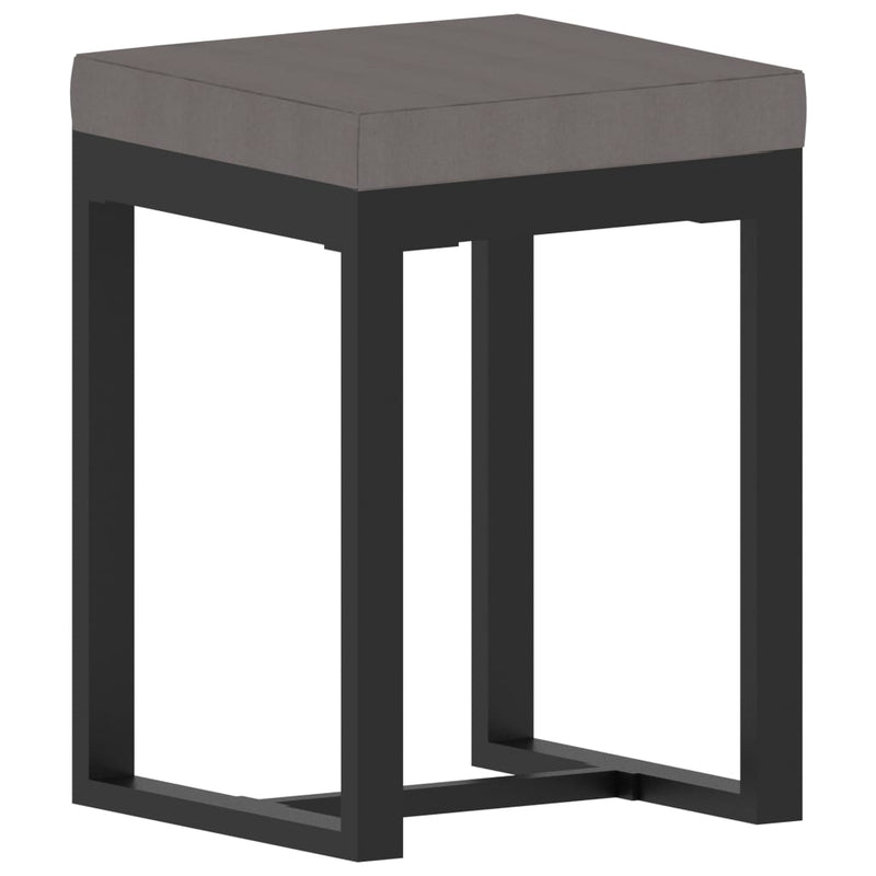 vidaXL 8 Piece Garden Lounge Set with Cushions Poly Rattan Anthracite