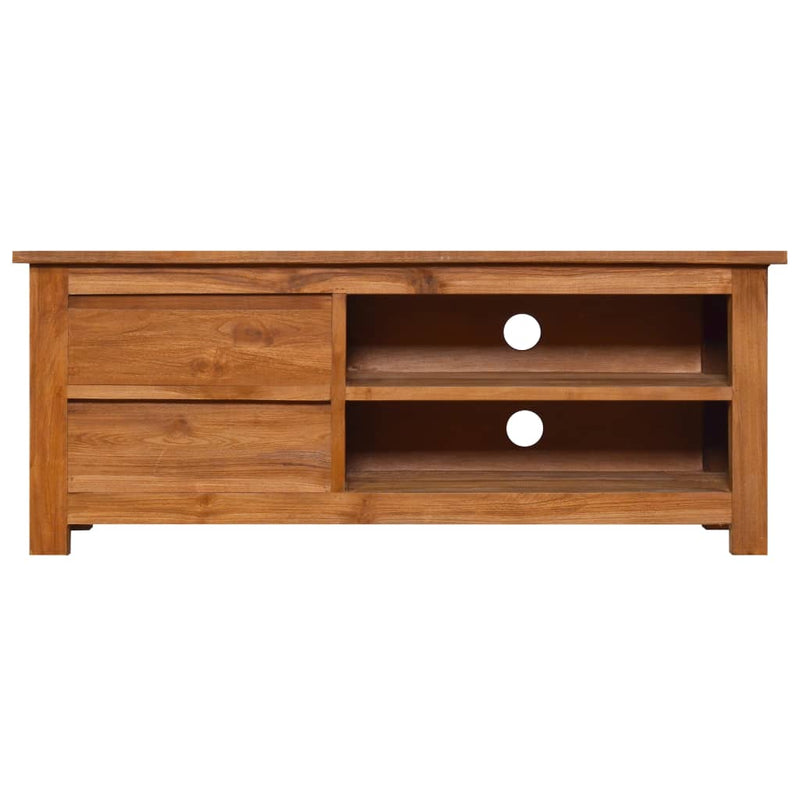 vidaXL TV Cabinet 100x30x40 cm Solid Teak Wood