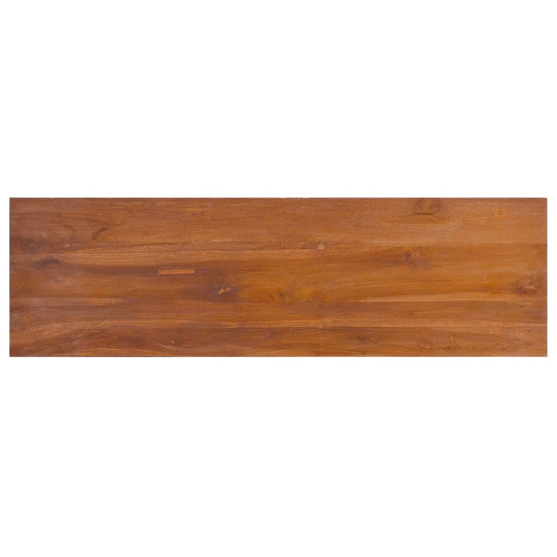vidaXL TV Cabinet 100x30x40 cm Solid Teak Wood
