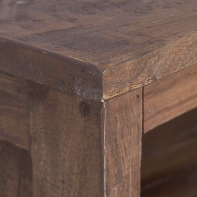 vidaXL TV Cabinet 100x30x40 cm Solid Teak Wood