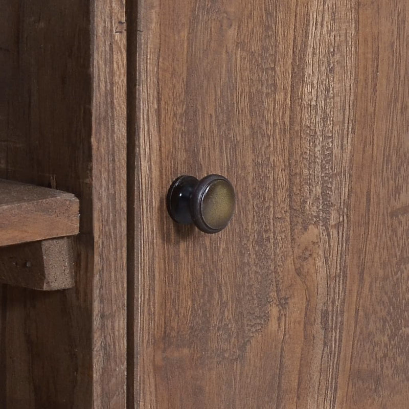 vidaXL TV Cabinet 100x30x40 cm Solid Teak Wood