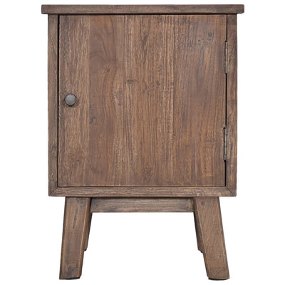 vidaXL Bedside Cabinet 40x30x53 cm Solid Teak Wood