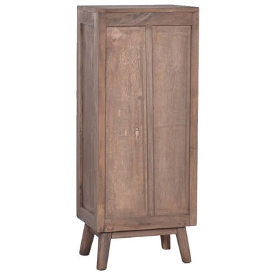 vidaXL Sideboard with 5 Drawers 40x30x100 cm Solid Teak Wood