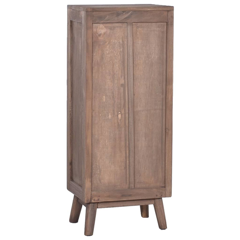 vidaXL Sideboard with 5 Drawers 40x30x100 cm Solid Teak Wood