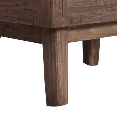 vidaXL Sideboard with 5 Drawers 40x30x100 cm Solid Teak Wood