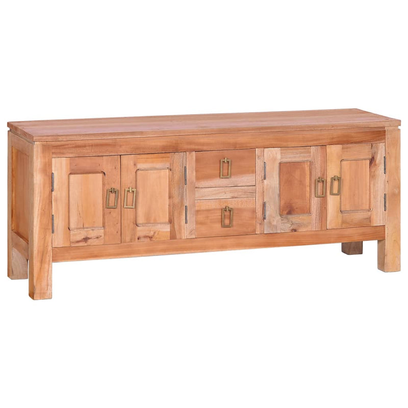 vidaXL TV Cabinet 110x30x45 cm Solid Mahogany Wood