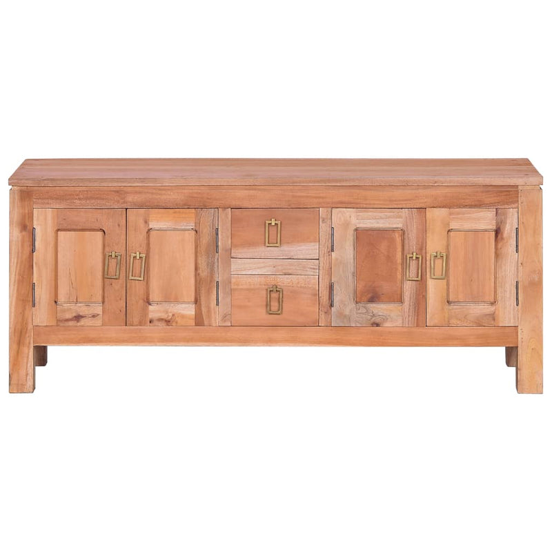 vidaXL TV Cabinet 110x30x45 cm Solid Mahogany Wood