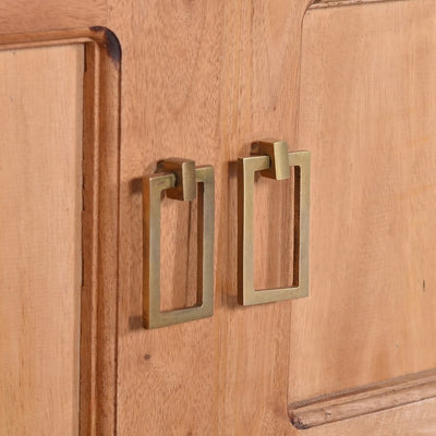 vidaXL TV Cabinet 110x30x45 cm Solid Mahogany Wood