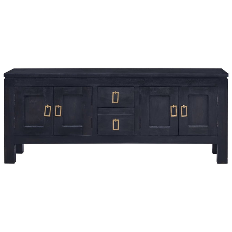 vidaXL TV Cabinet 110x30x45 cm Solid Mahogany Wood