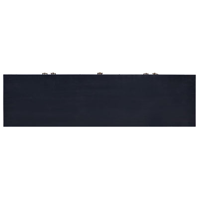 vidaXL TV Cabinet 110x30x45 cm Solid Mahogany Wood