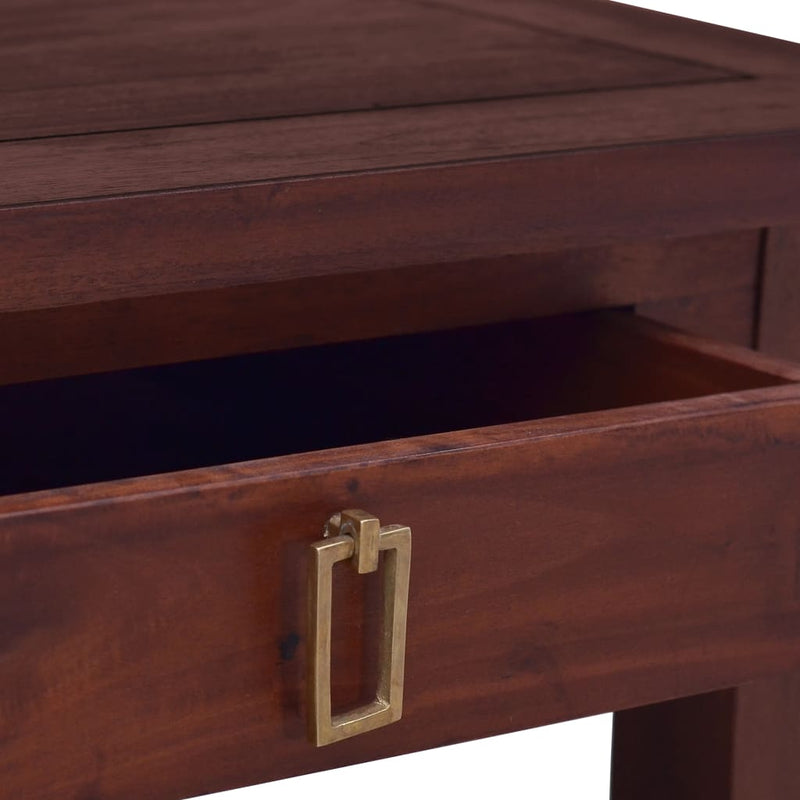 vidaXL Coffee Table Classical Brown 68x68x30 cm Solid Mahogany Wood