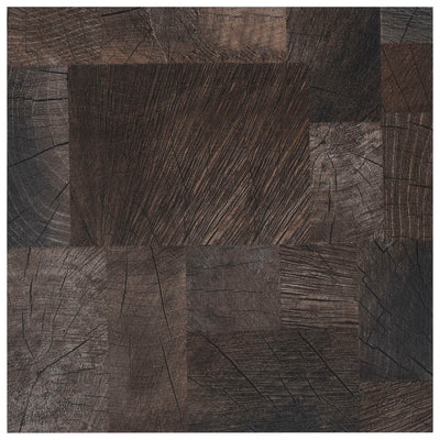 vidaXL PVC Flooring Plank Self-adhesive 5.11 m² Wood Structure Brown