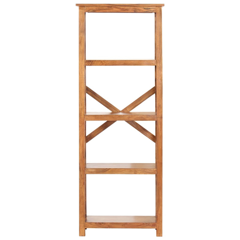 vidaXL Bookshelf 100x30x180 cm Solid Acacia Wood Honey Finish