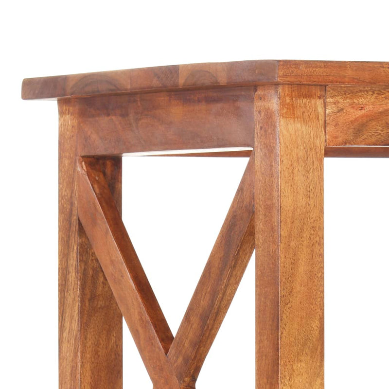 vidaXL Bookshelf 100x30x180 cm Solid Acacia Wood Honey Finish