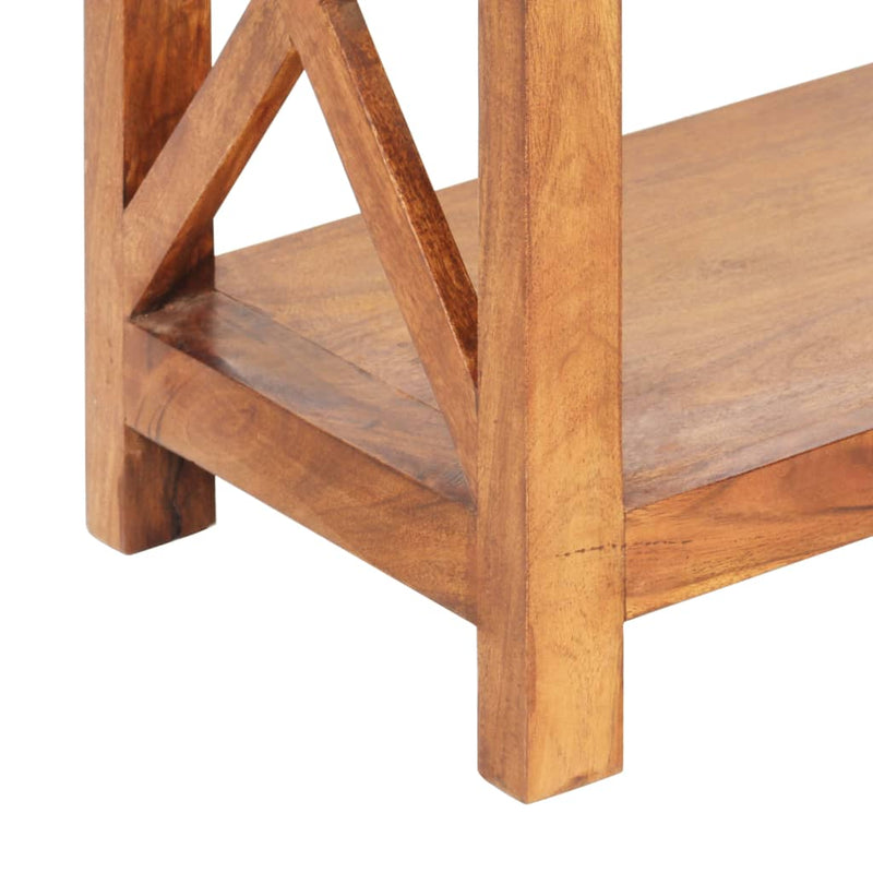 vidaXL Bookshelf 100x30x180 cm Solid Acacia Wood Honey Finish