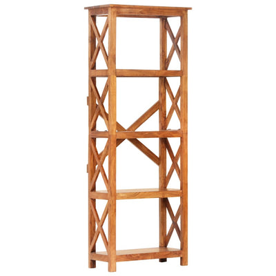vidaXL Bookshelf 100x30x180 cm Solid Acacia Wood Honey Finish