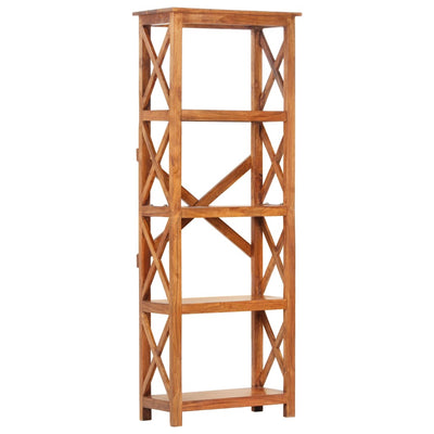 vidaXL Bookshelf 100x30x180 cm Solid Acacia Wood Honey Finish