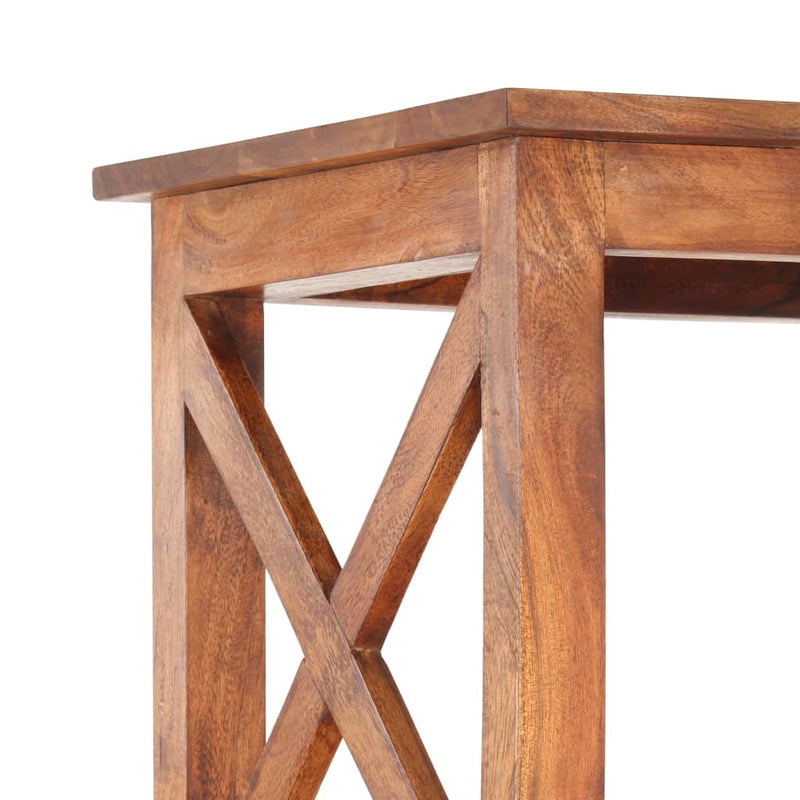 vidaXL Bookshelf 100x30x180 cm Solid Acacia Wood Honey Finish