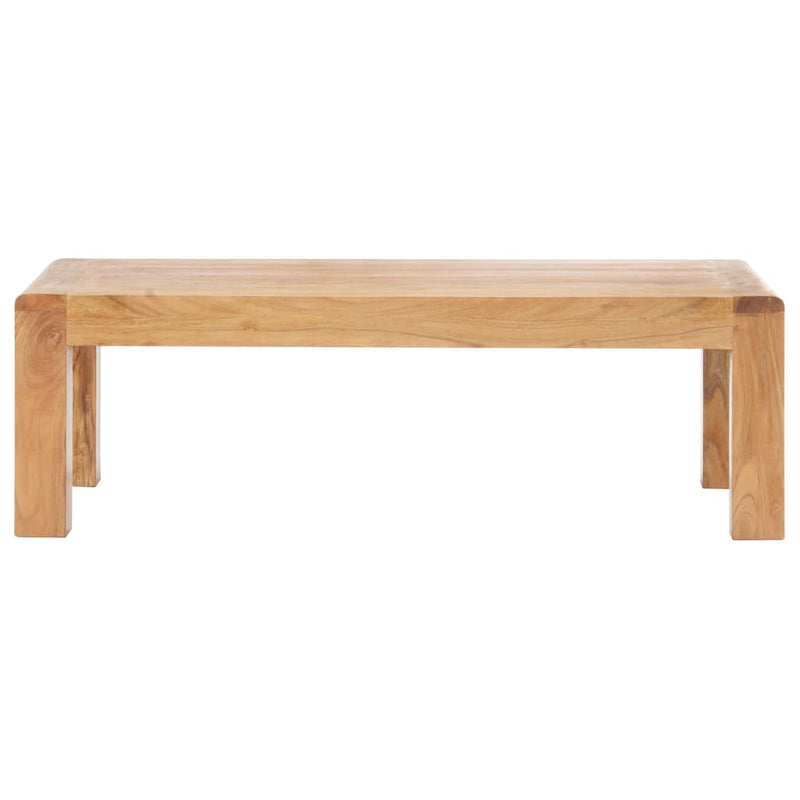 vidaXL Coffee Table 110x60x35 cm Solid Acacia Wood in Honey Finish