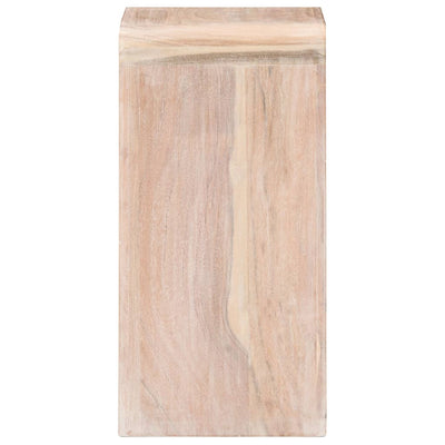 vidaXL Bedside Table 40x30x60 cm Solid Acacia Wood