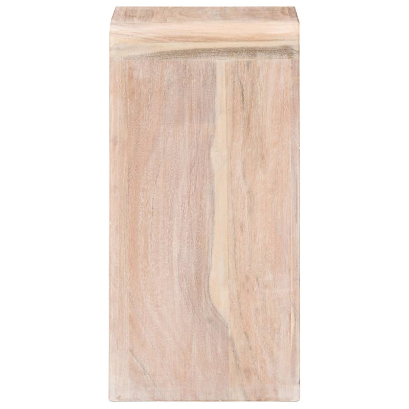 vidaXL Bedside Table 40x30x60 cm Solid Acacia Wood