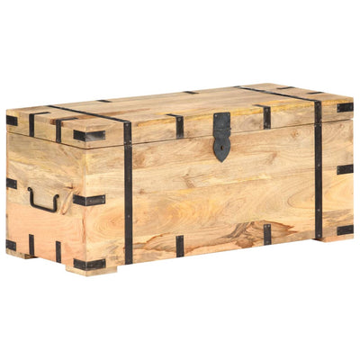 vidaXL Chest 90x40x40 cm Solid Mango Wood