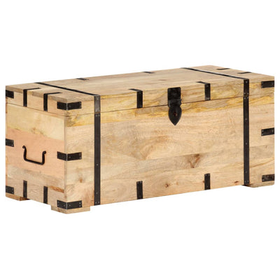 vidaXL Chest 90x40x40 cm Solid Mango Wood