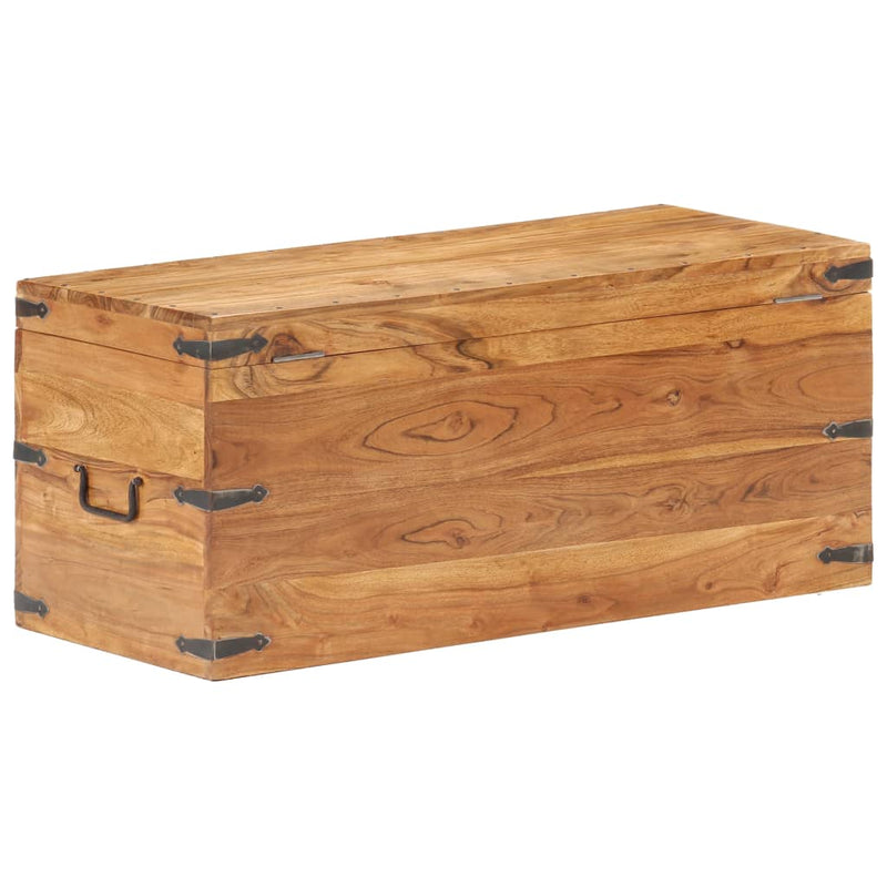 vidaXL Chest 90x40x40 cm Solid Acacia Wood