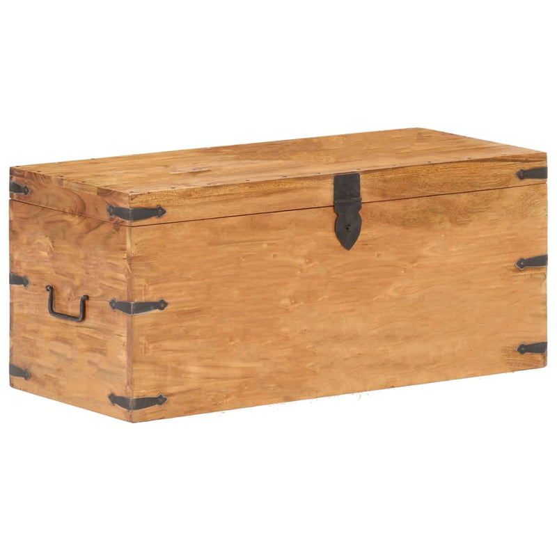 vidaXL Chest 90x40x40 cm Solid Acacia Wood