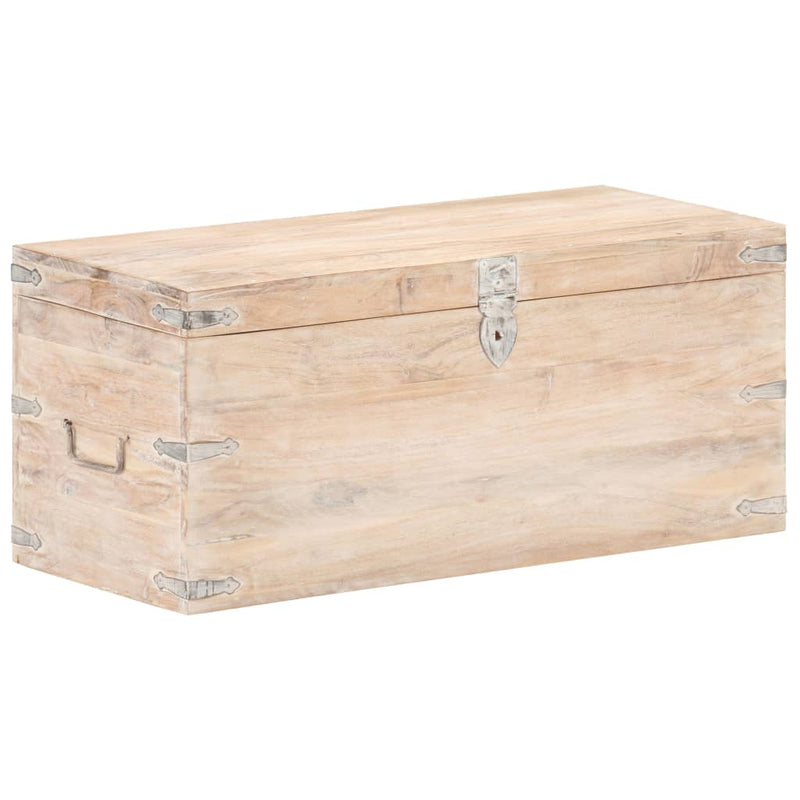vidaXL Chest 90x40x40 cm Solid Acacia Wood