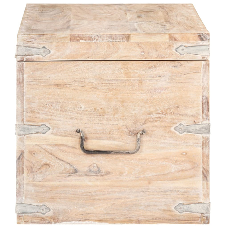 vidaXL Chest 90x40x40 cm Solid Acacia Wood