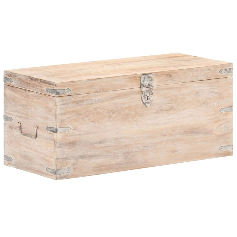 vidaXL Chest 90x40x40 cm Solid Acacia Wood