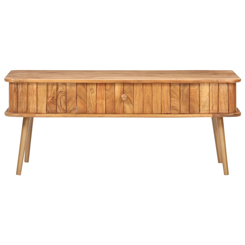 vidaXL Coffee Table 100x50x40 cm Solid Acacia Wood